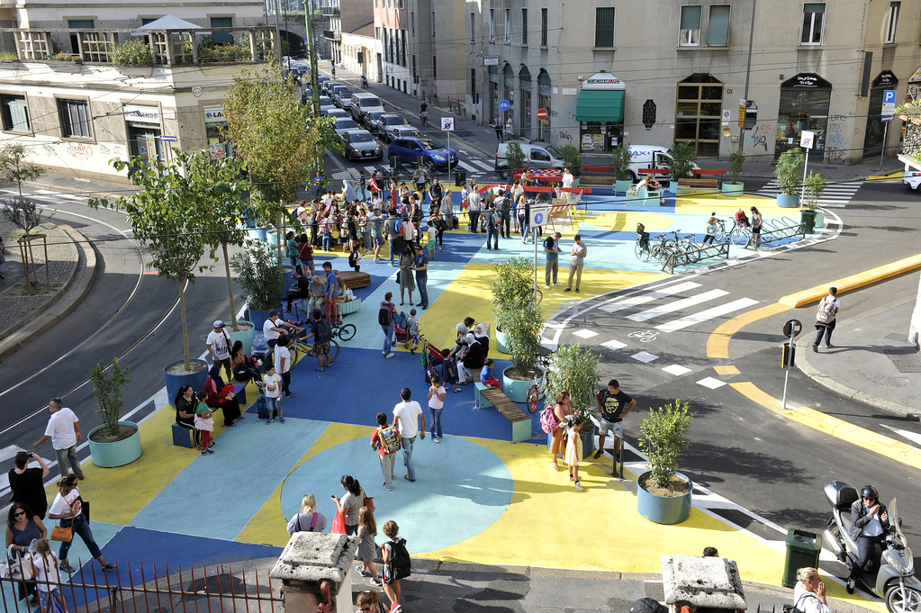 Piazza Arcobalena, lavori in corso 